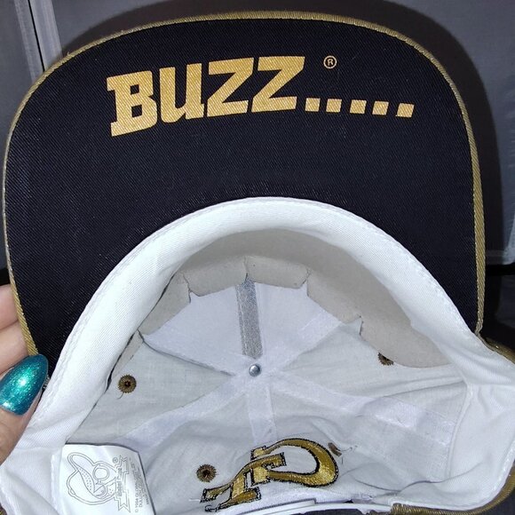 NWT! VTG 1994 Georgia Tech Yellow Jackets Global Caps BUZZ Big Logo Snapback Cap - Picture 9 of 9